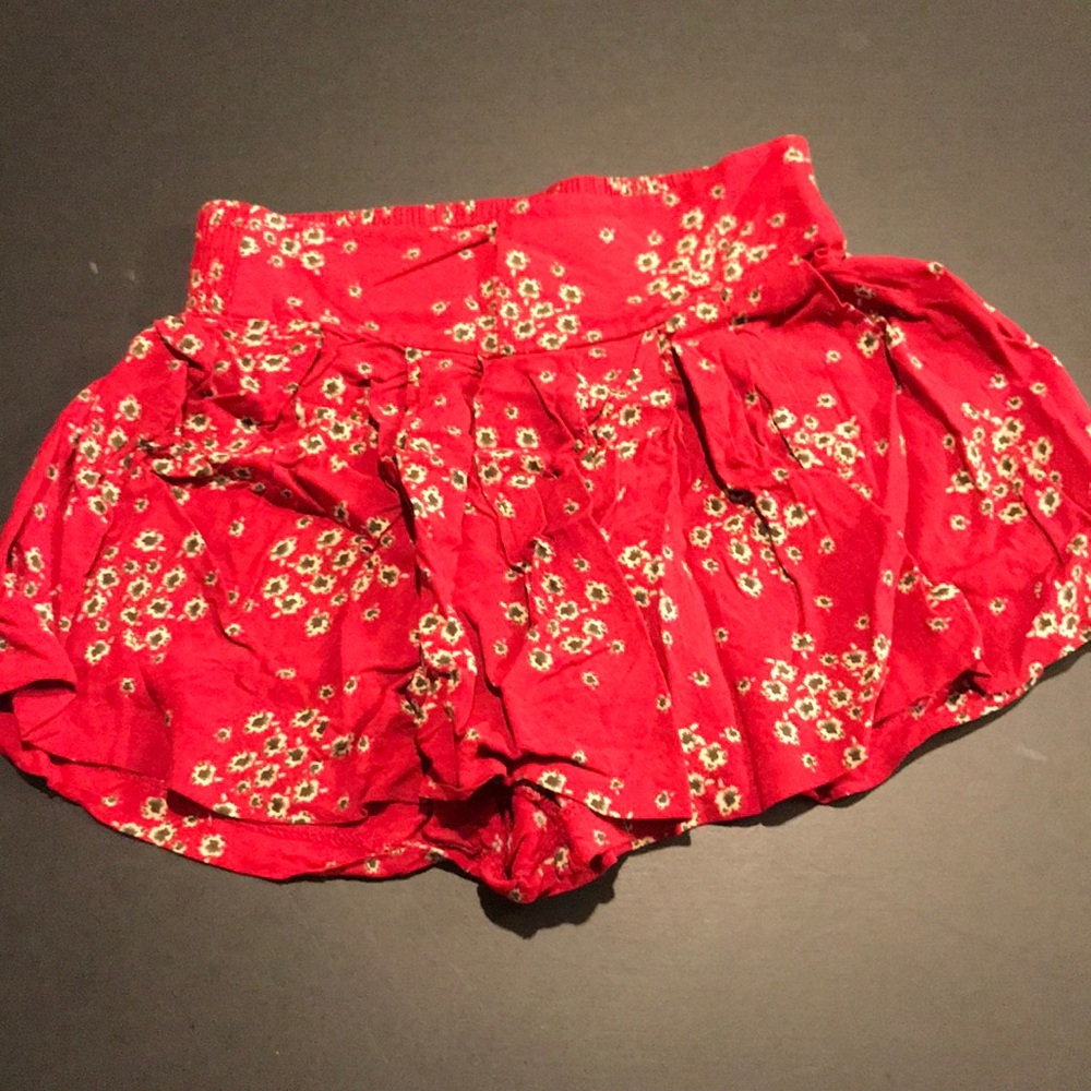 Burgundy/red flows shorts from Target